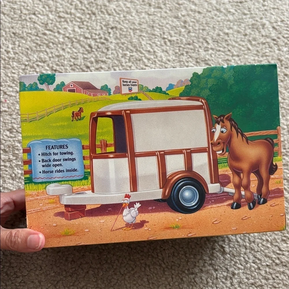 Chevron Horace 'N Trailer Toy